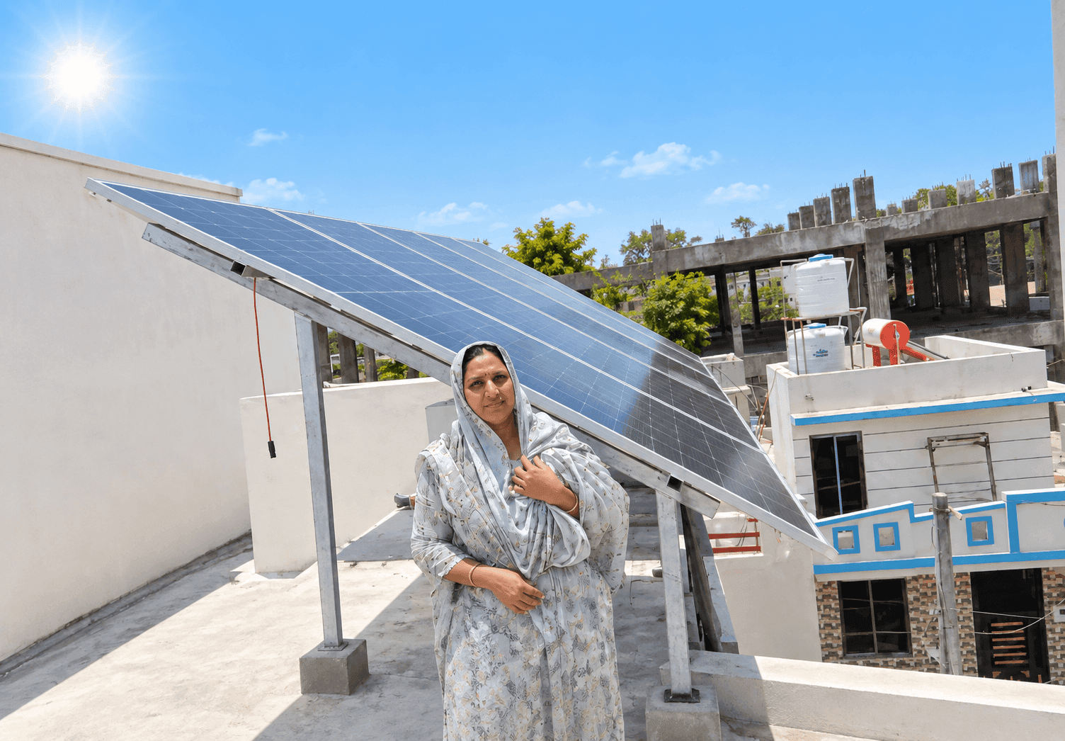 4kW Rooftop Solar Installation — Gir Somnath