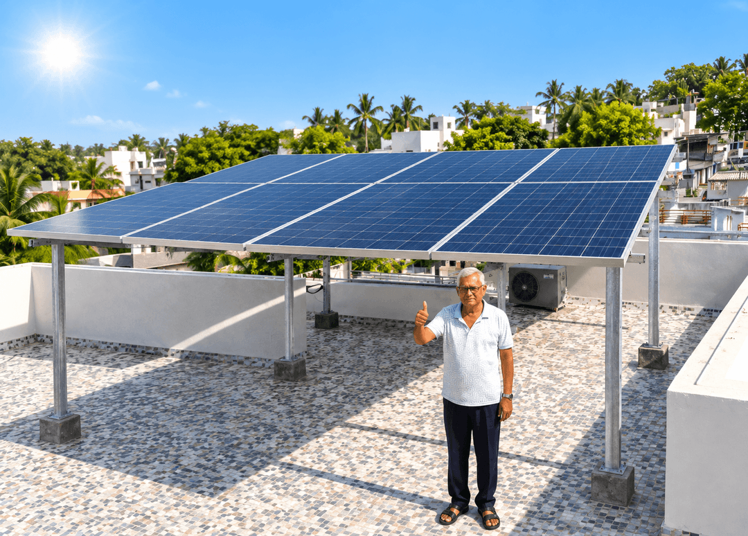 7kW Rooftop Solar Installation — Veraval gallery image